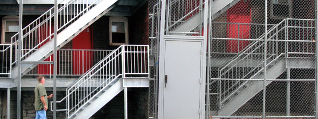 Pickens Fence Chainlink before and after